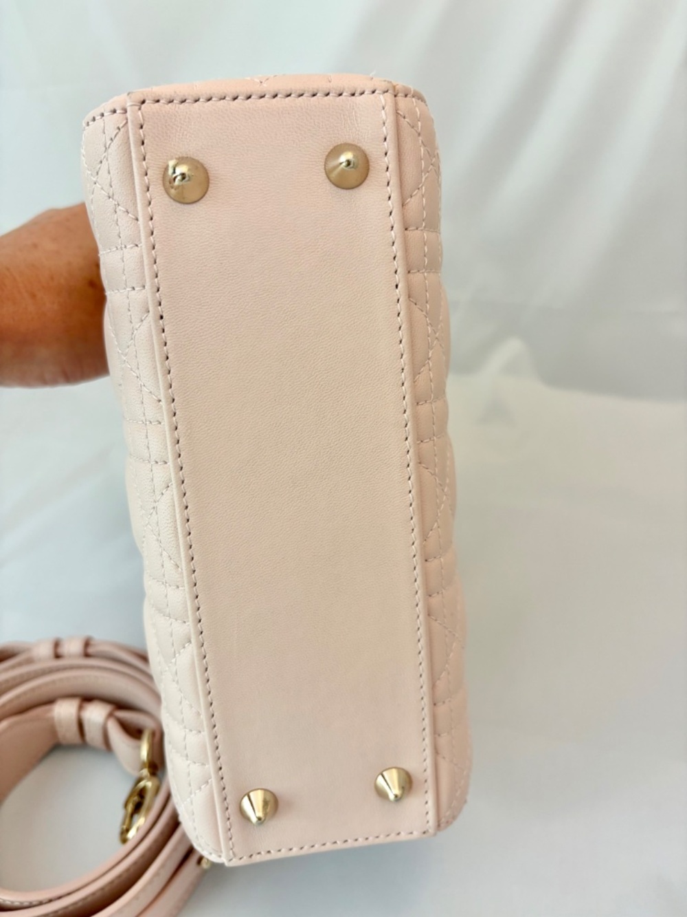 ABC Small Christian Dior Pink Lambskin Bag – Authentic Luxury Icon - Picture 9 of 17